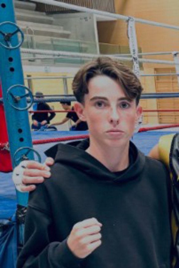 Promising boxer Benjamin Johnson, who was killed in the fire.