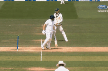 Jonny Bairstow was controversially run out.
