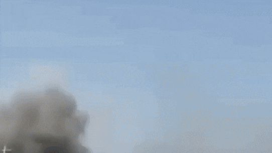 A video uploaded by Iran’s semi-official Mehr News Agency and verified by The New York Times appears to show a Tomahawk cruise missile striking a naval base beside a girls’ school in Minab.