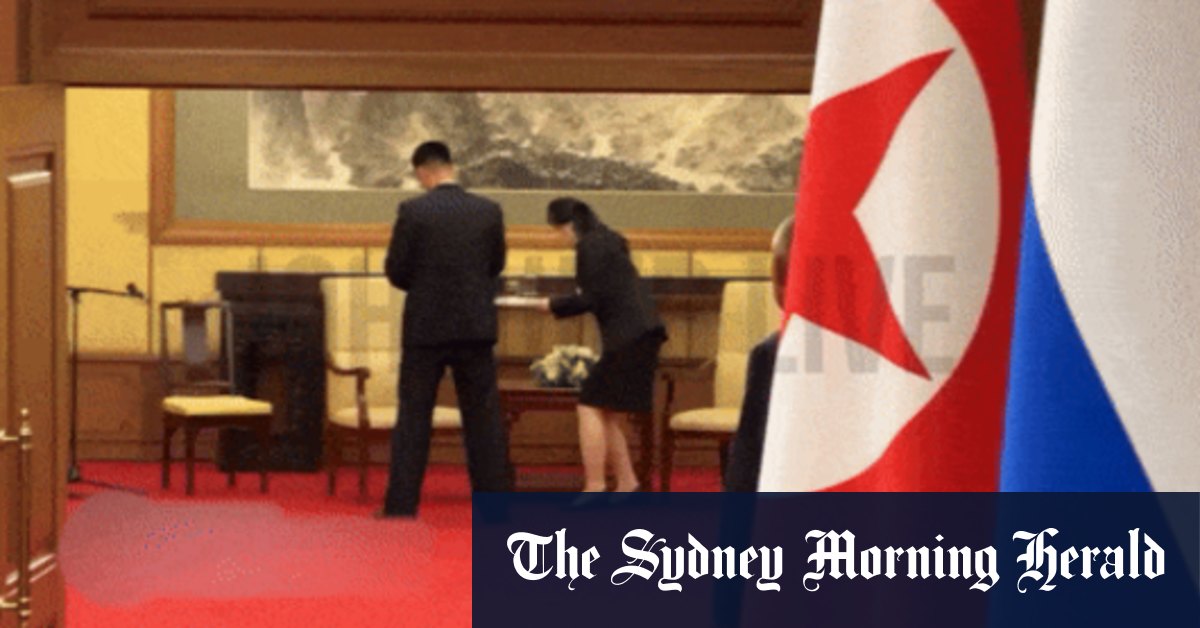 North Korean staffers destroy traces of leader’s presence after Vladimir Putin meeting