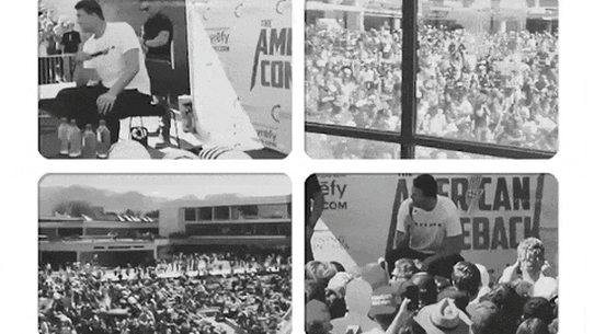 Shooting gif Charlie Kirk