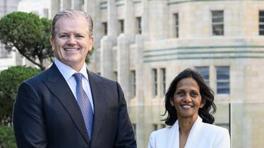 Greg Ward and Shemara Wikramanayake