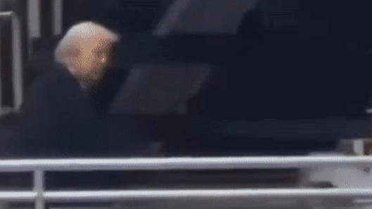 Donald Trump flips bird at Detroit Ford factory worker