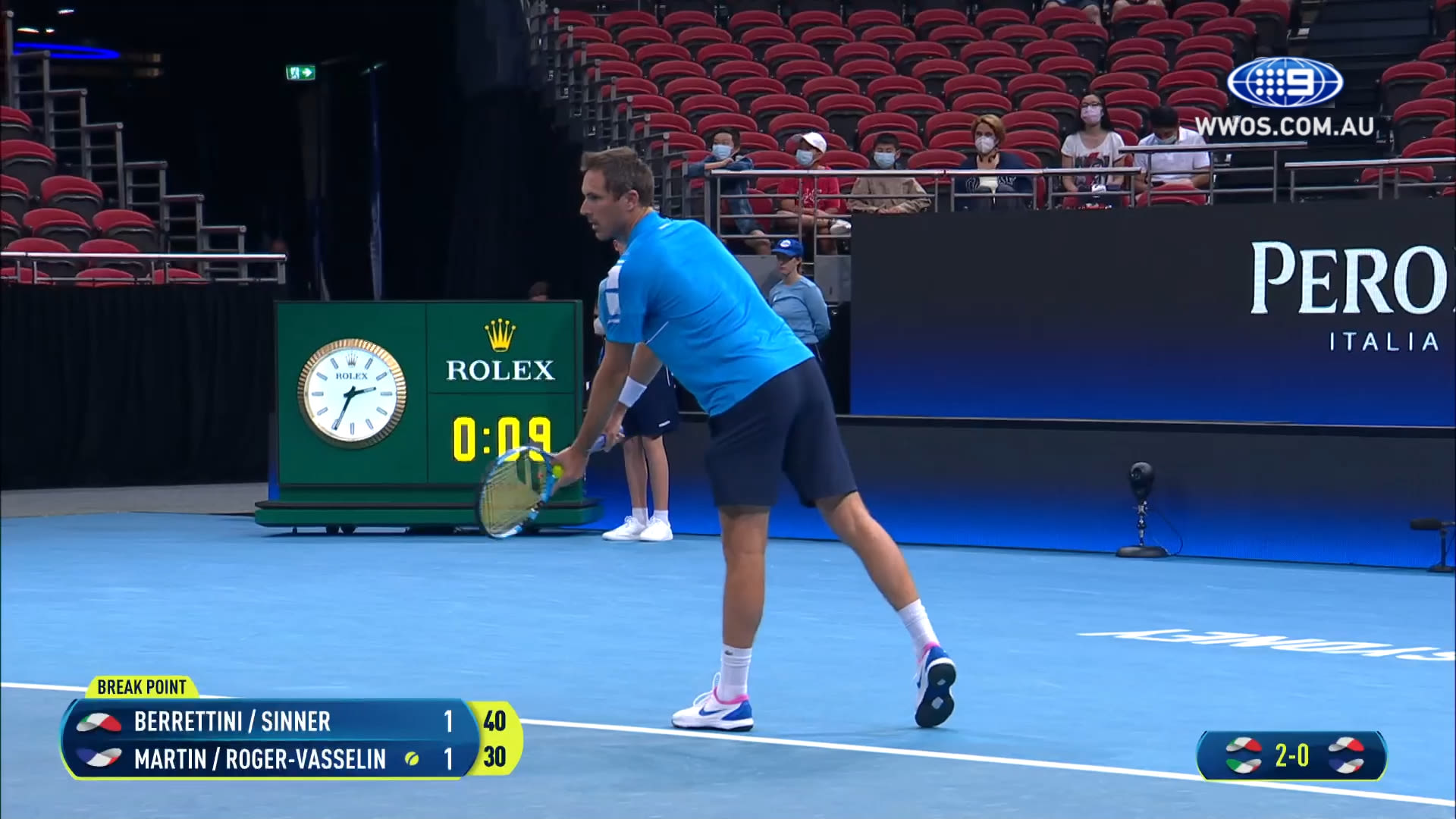 Berrettini Sinner Roger-Vasselin Martin: ATP Cup 2022