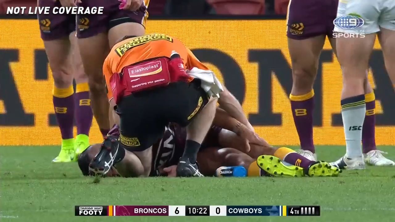 Video Kotoni Staggs Suffers Serious Injury