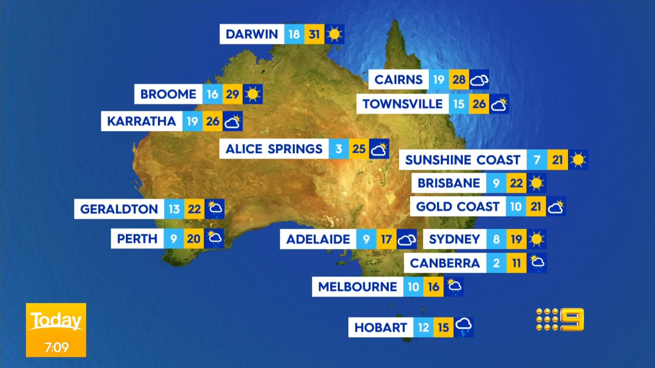 Video National Weather Forecast For Thursday June 12 21