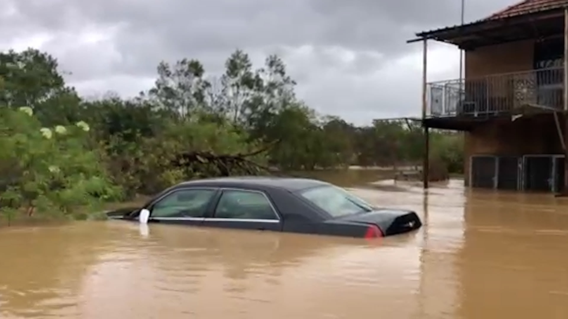 Shanes Park floods