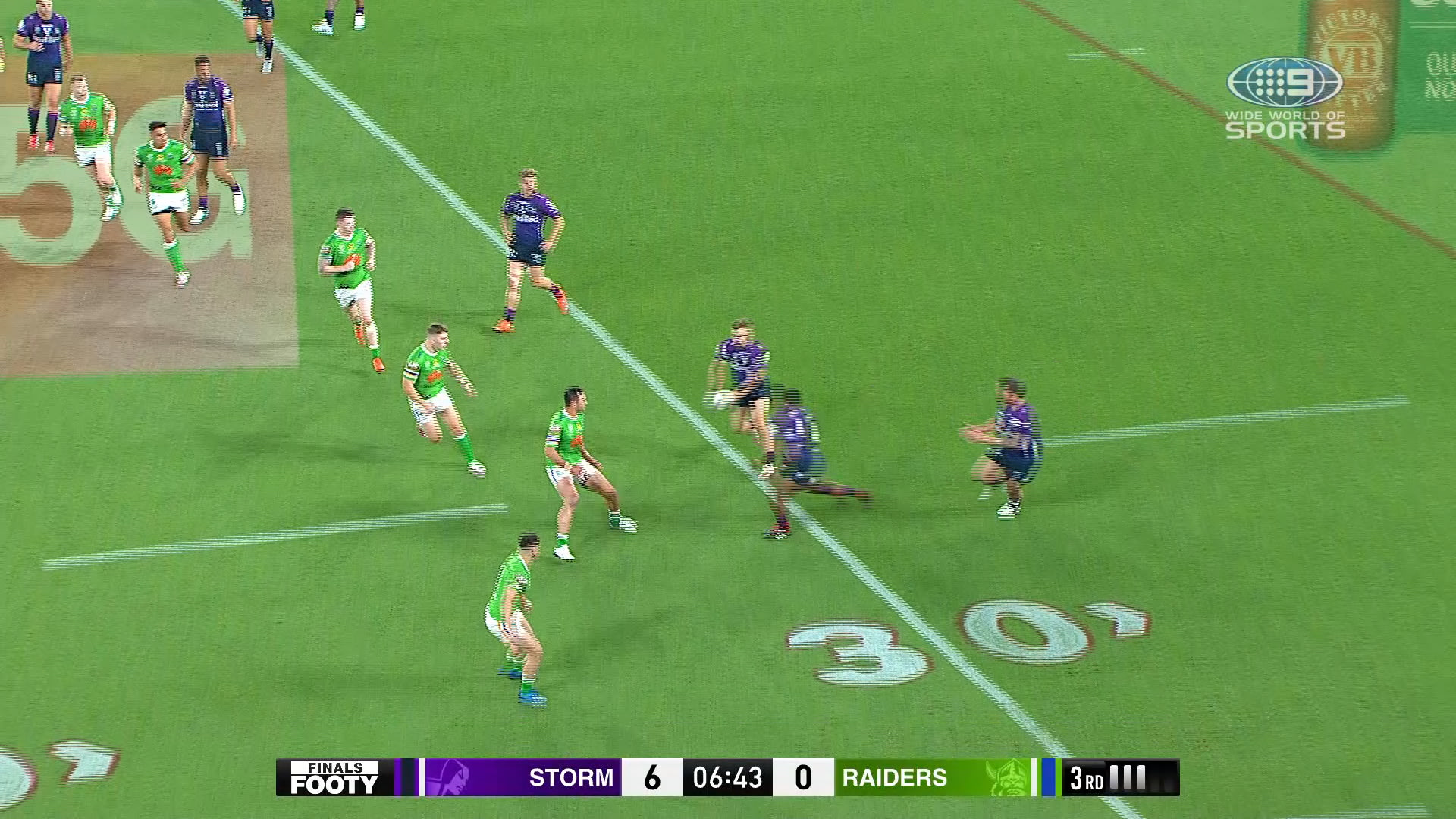 Video Nrl Highlights Storm V Raiders Preliminary Finals