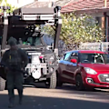 A gunman remains at large after shooting a man in broad daylight in Sydney’s south-west.