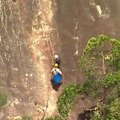 One hiker is dead and another is in a life-threatening condition after falling from Mount Beerwah in the Glasshouse Mountains.