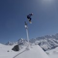 Aussie snowboarding young gun Valentino Guseli produces the highest air on a snowboard ever, jumping 11.53 metres in Laax, Switzerland in 2024.