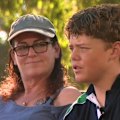 A 13-year-old boy is being hailed a hero after an incredible rescue off WA's coast, swimming four kilometres to get help, as they were swept out to sea.