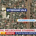 A man has been arrested after a fatal stabbing in Wyndham Vale in Melbourne’s south-west.