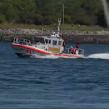 Debris has been found in waters off the US east coast in the search for a missing medical plane carrying seven people.