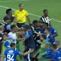 A lengthy brawl required the intervention of military police between Brazilian teams Cruzeiro and Atletico Mineiro.