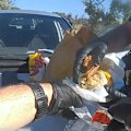 Police in Broome, WA, allegedly found meth concealed inside a breakfast muffin during a car search.