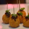 Arancini-smoked aioli.