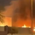 The US consulate in Dubai has been hit by an Iranian air strike, reports say.