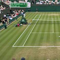 Alex De Minaur hit a winner off a lovely yorker against American Zachary Svajda.