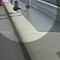 Video footage was captured of a 2017 when a jogger was seen to push a woman into the path of an oncoming bus. A suspect in the case has been found dead in his home.