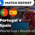 Spain crush Cristiano Ronaldo's World Cup dream with a 1-0 win over Portugal.