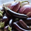 Eggplants.