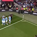 Manchester City's Antoine Semenyo scores with a sensational flick to light up the FA Cup Final.