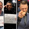 A host of WWE superstars bid farewell to John Cena in a heartfelt video package.