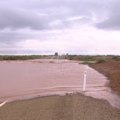 More than 100mm of rain was dumped on the Flinders and north-west pastoral regions of South Australia in less than 24 hours.