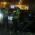 A 62-year-old driver has been arrested after a two-year-old girl died in a horrific multi-vehicle crash in Melbourne.