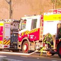 A fierce blaze has torn through a storage facility at Chipping Norton.