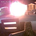 A teenager is fighting for life after setting himself and then a getaway car on fire.