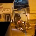 Gunshot fire is heard as scenes resembling urban warfare break out in Tehran.