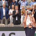 Alexander Zverev officially becomes the French Open champion.