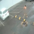 A man accused of running naked through the streets of Southport on the Gold Coast has faced court.