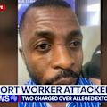 A disability support worker has been left traumatised following a violent attack outside an Ipswich shopping centre.