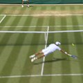 Zachary Svajda looked as if he'd done enough to win the point before Alex De Minaur dived parallel to the ground.