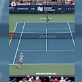 Alex de Minaur somehow won this thrilling point against Cameron Norrie.
