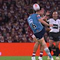 HIA concerns for Jeremiah Nanai after he gets smoked in the head from a NSW ball. 