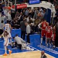 NBA All-Star Jalen Williams suffers a horror leg injury after a nasty fall.
