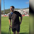 Zac Lomax becomes the PNG Chiefs' fifth official signing, speaking in front of a crowd in Port Moresby.