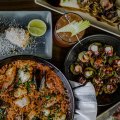 A selection of dishes at Betti Bravo's in Canberra.