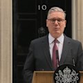 UK Prime Minister Keir Starmer has fought back emotion in a dramatic announcement in front of the world's media outside 10 Downing Street.