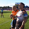 Jock Madden and Patrick Herbert are both forced from the field during the Wests Tigers' clash with the Dolphins.