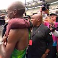Kenyan icon Eliud Kipchoge wins the Melbourne Marathon, storming to victory on the MCG.