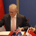 Australia and Singapore have signed an agreement promising maximum efforts to secure fuel for each other.