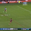 Bradman Best scores a controversial try, running the length of the field to keep NSW in the lead. 