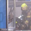 A gym in Taylors Lakes was firebombed by two masked offenders with fuel cans.