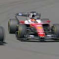 The Ferraris of Lewis Hamilton and Charles Leclerc battled hard for second place during the Chinese Grand Prix sprint race.