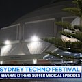 One man has died and six people have been hospitalised after suffering medical episodes at a Sydney dance event.